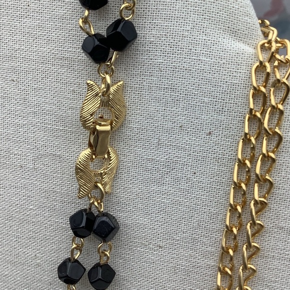 D’Orlan Black and Gold Necklaces NWT - Picture 4 of 5